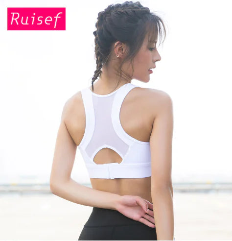 High-Intensity Women's Sports Bra for Yoga and Running