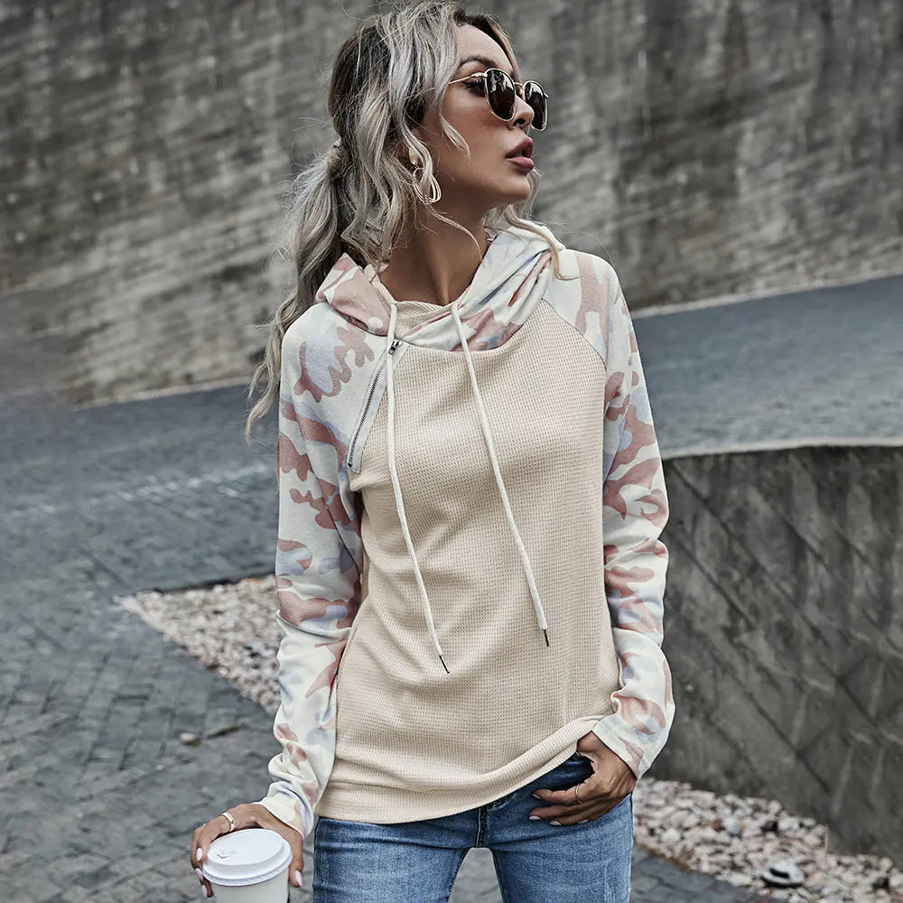 Explosive Tie-dye Long-sleeved Hooded Sweater