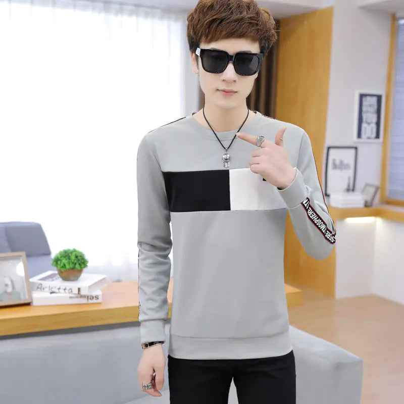 Korean Pullover Sweater for Young Men