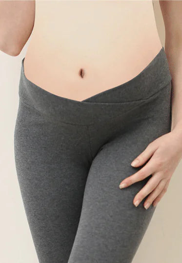 Maternity Low-Waist Pants for Fall and Spring Fashion