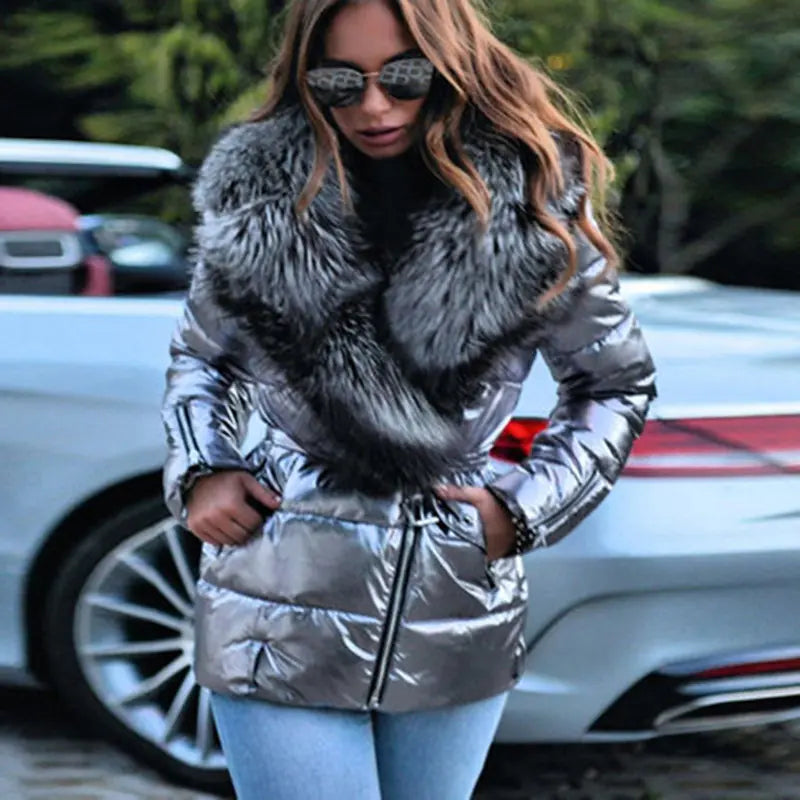 Faux Fur Coat, Down Jacket, Leather Jacket
